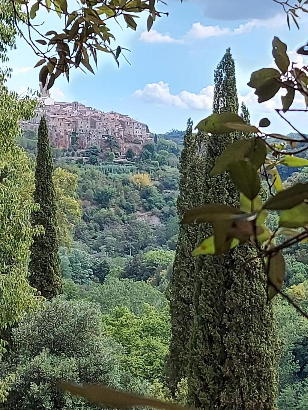 La Casa Romantica Nel Ghetto Pitigliano Exterior foto